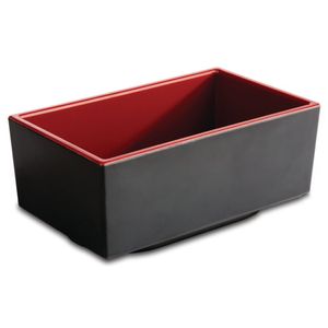 APS Asia+ Deep Wide Bento Box Red 155mm - DW129  - 1
