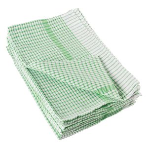 Vogue Wonderdry Tea Towels Green (Pack of 10) - E700  - 1