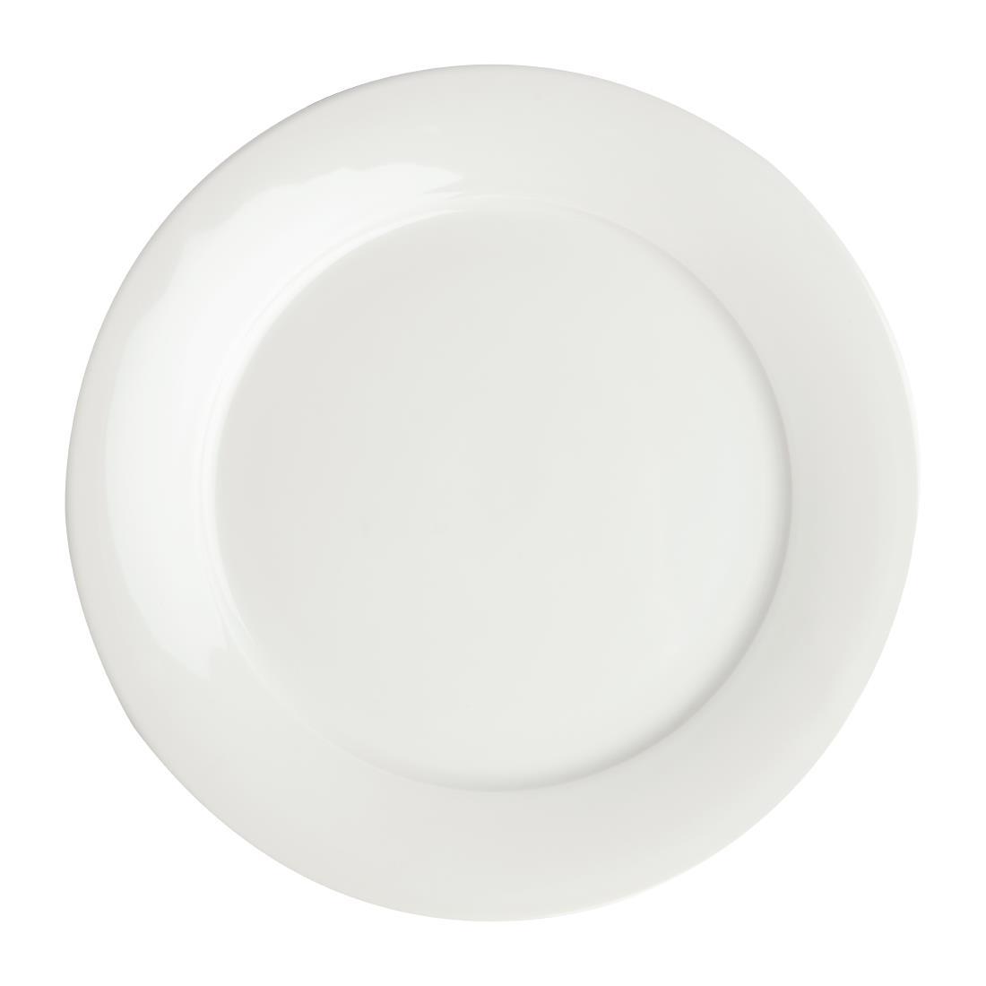 Churchill Art de Cuisine Menu Mid Rimmed Plates 254mm (Pack of 6) - CE753  - 3