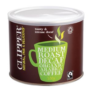 Clipper Fairtrade Decaf Coffee 500g - FW821  - 1