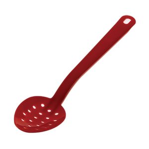 Matfer Bourgeat Exoglass Perforated Serving Spoon Red 13" - DR199  - 1