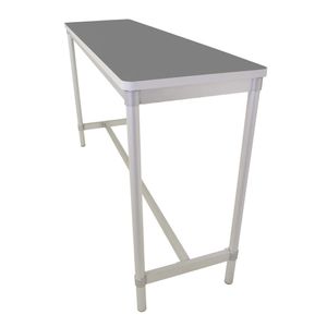 Gopak Enviro Indoor Storm Grey Rectangle Poseur Table 1800mm - DG130-SG  - 2