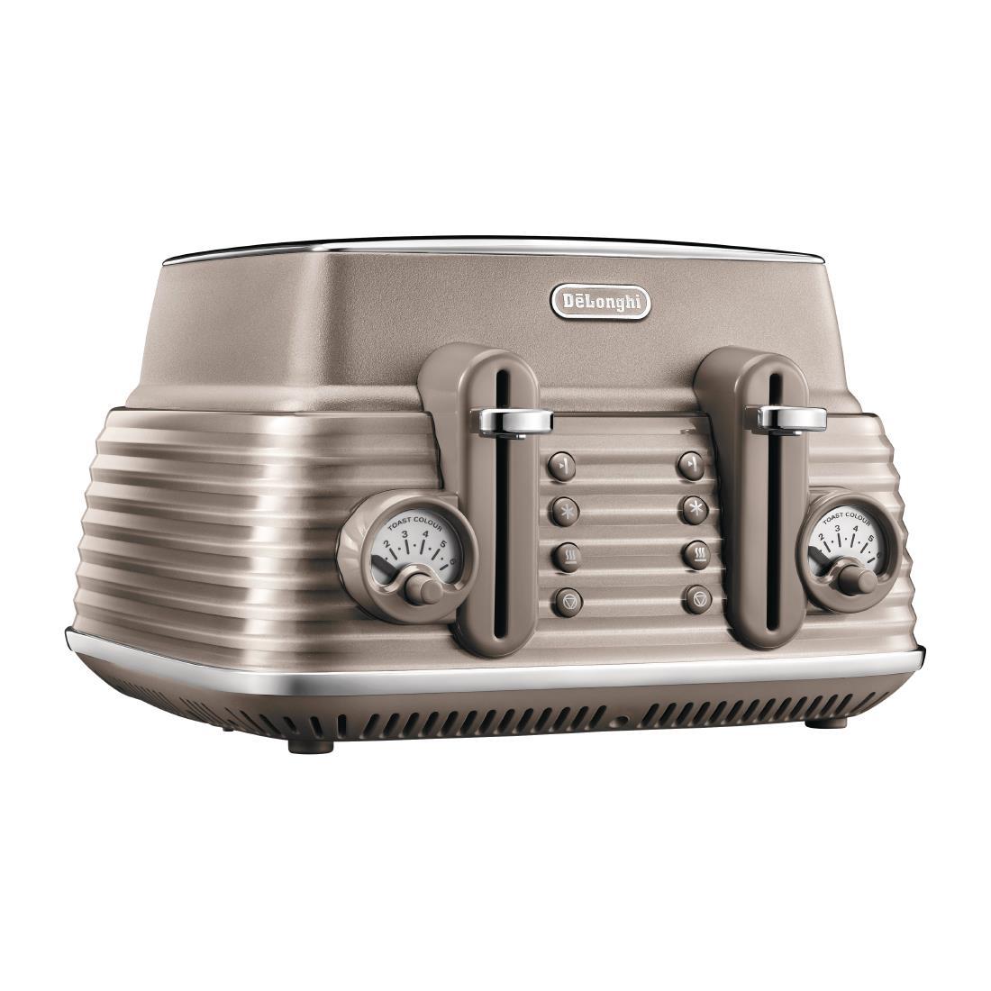 FS149 - DeLonghi Scolpito Toaster Biege CTZS4003BG - FS149