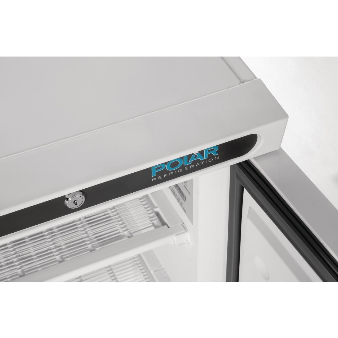 Polar C-Series Under Counter Freezer White 140Ltr - CD611  - 9