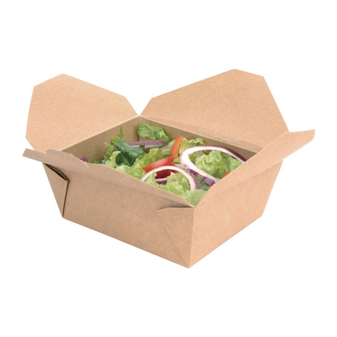 Fiesta Recyclable Cardboard Takeaway Food Containers 152mm (Pack of 200) - FN895  - 2