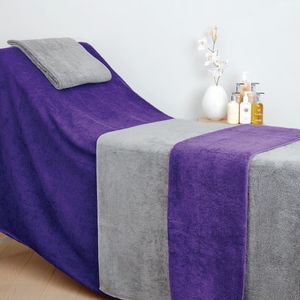 Mitre Comfort Enigma Massage Couch Cover Purple - HB730  - 1