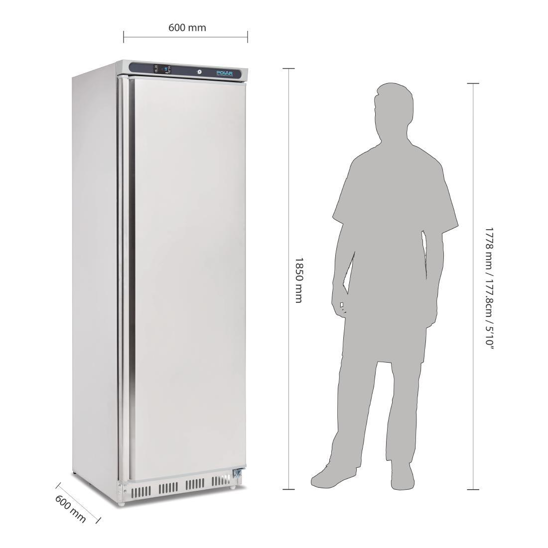Polar C-Series Upright Freezer 365Ltr - CD083  - 2