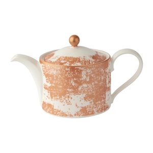 Royal Crown Derby Crushed Velvet Copper Charnwood Tea Pot S S (Pack of 1) - FE104  - 1