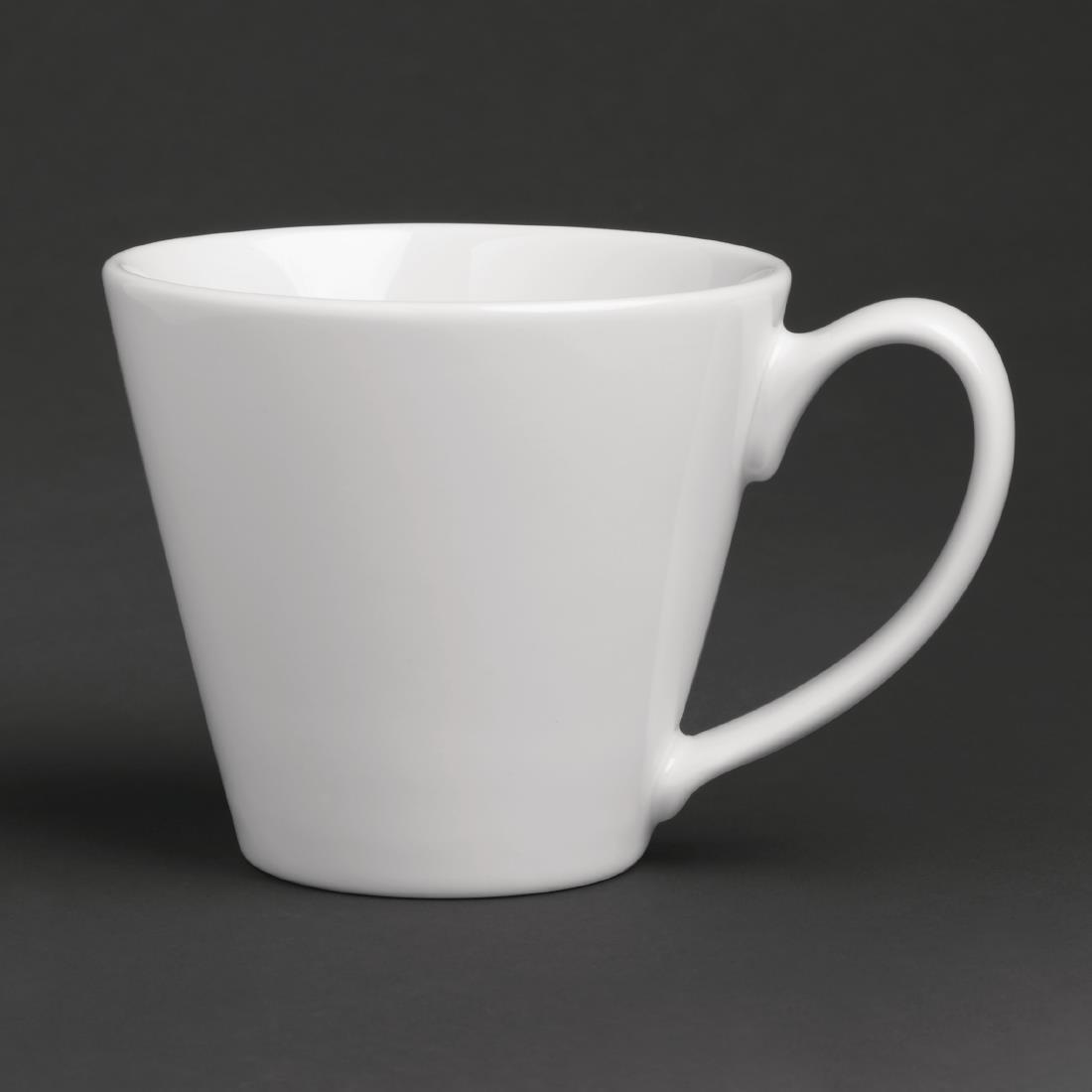 Royal Porcelain Classic White Tea Cup 210ml (Pack of 12) - GT927  - 1