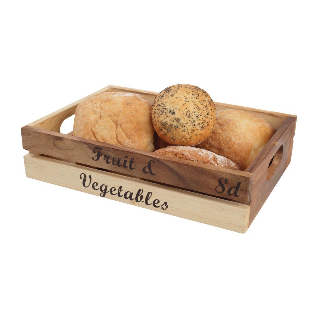 T&G Rustic Wooden Fruit and Veg Crate - GL066  - 3