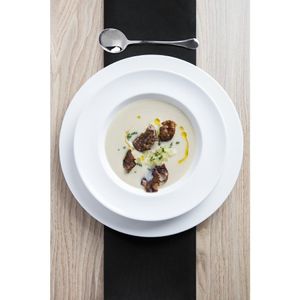 Royal Porcelain Classic White Flat Plate 230mm (Pack of 12) - GT936  - 6