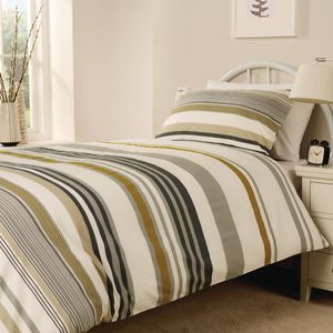 Mitre Essentials Madison Bedding Set Olive Small Double - HD152  - 1