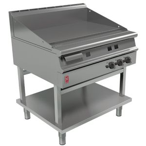 Falcon Dominator Plus 900mm Wide Smooth Natural Gas Griddle on Fixed Stand G3941 - GP048-N  - 1