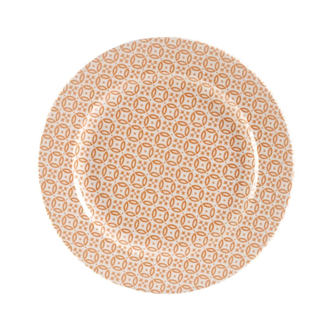 Churchill Moresque Prints Plate Orange 276mm (Pack of 12) - GM681  - 1