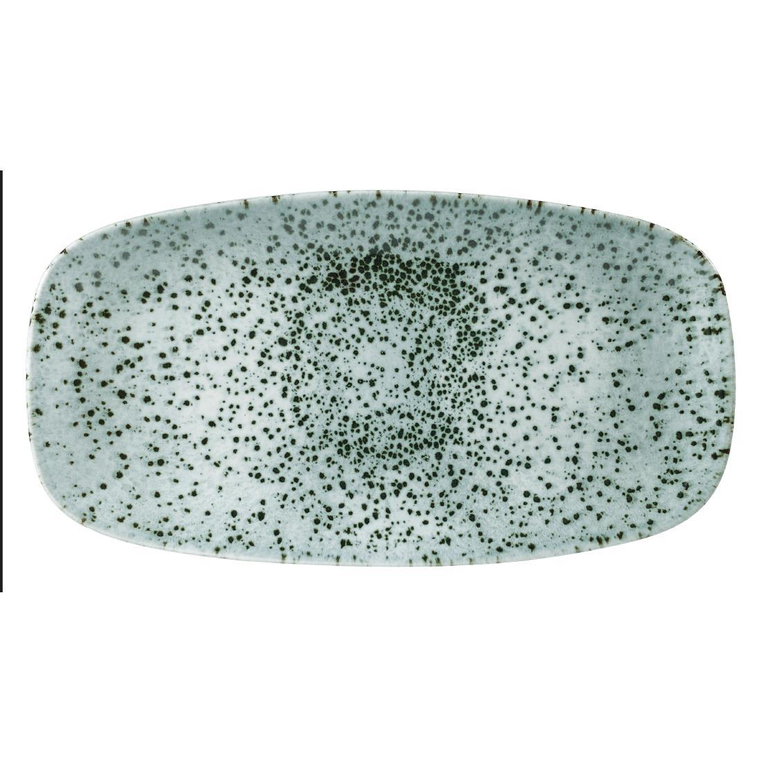 Churchill Mineral Oblong Chef Plates Green 189 x 355mm (Pack of 6) - FA509  - 1