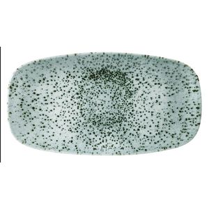 Churchill Mineral Oblong Chef Plates Green 189 x 355mm (Pack of 6) - FA509  - 1