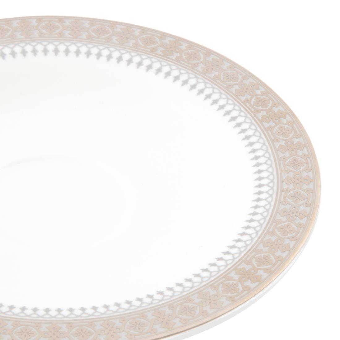 Royal Bone Afternoon Tea Couronne Saucer 125mm for FB748 (Pack of 12) - FB749  - 2