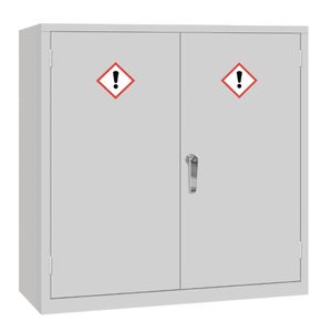 COSHH Cabinet Double Door Grey 30Ltr - CD993  - 1