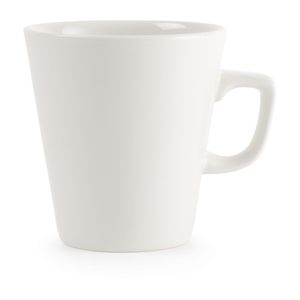 Churchill Plain Whiteware Cafe Latte Mugs 440ml (Pack of 6) - W003  - 1