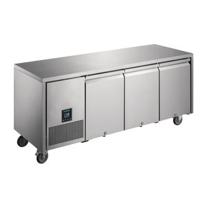 Polar U-Series Premium Triple Door Counter Freezer 420Ltr - UA008  - 1