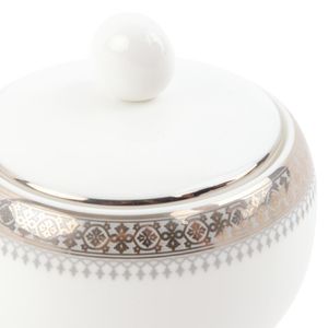 Royal Bone Afternoon Tea Couronne Sugar Bowl 220ml (Pack of 1) - FB756  - 3