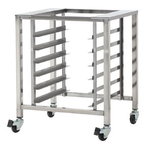 TurboFan Stainless Steel Stand with Castors and Swivel Lock SK32 - AF917  - 1
