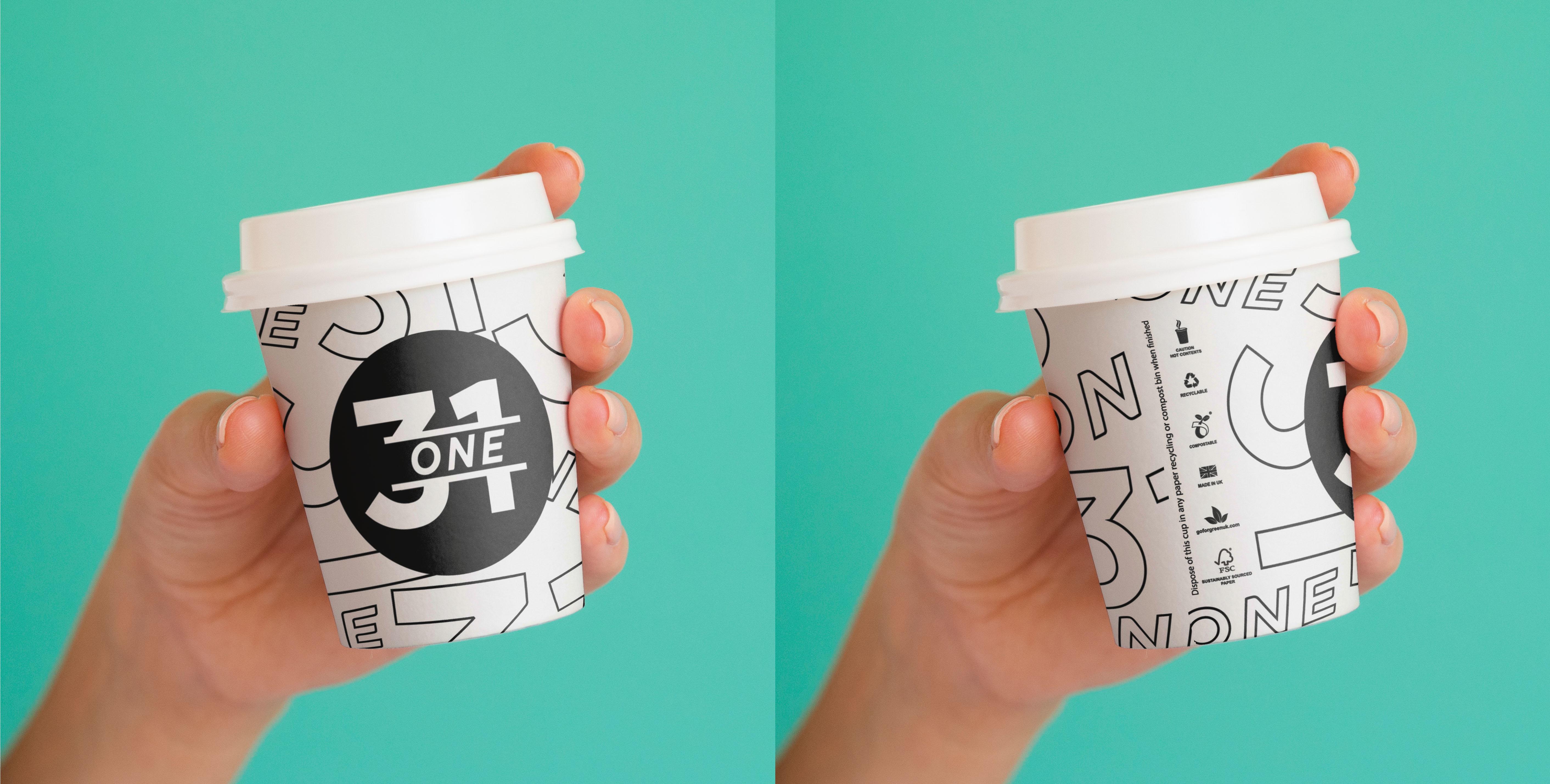 Custom Printed Single Wall 6oz Paper Cups - CUSTOM-CUPSW-6OZ | Go for Green Cups - Custom Printed Pa