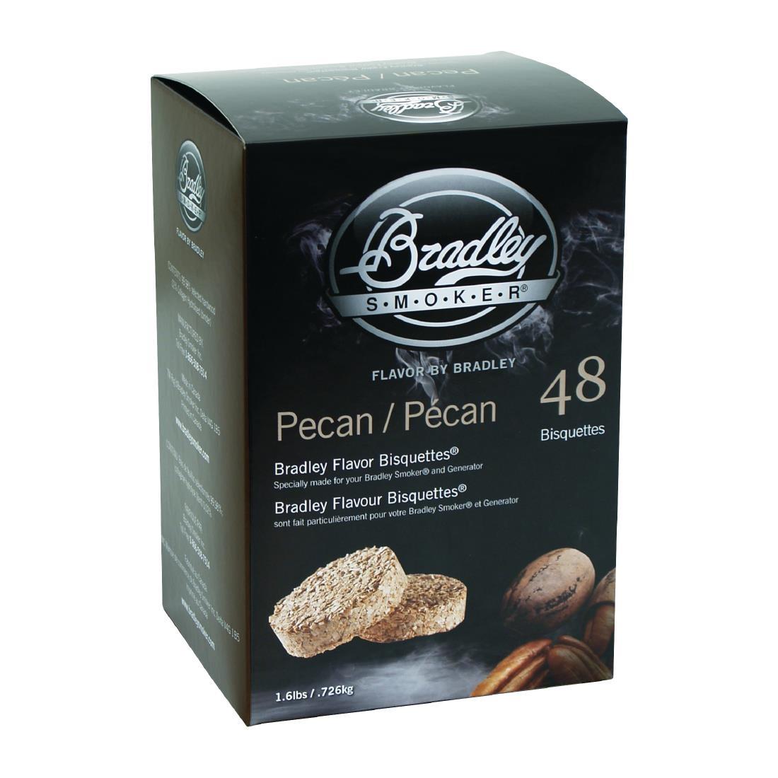 Bradley Food Smoker Pecan Flavour Bisquette (Pack of 48)