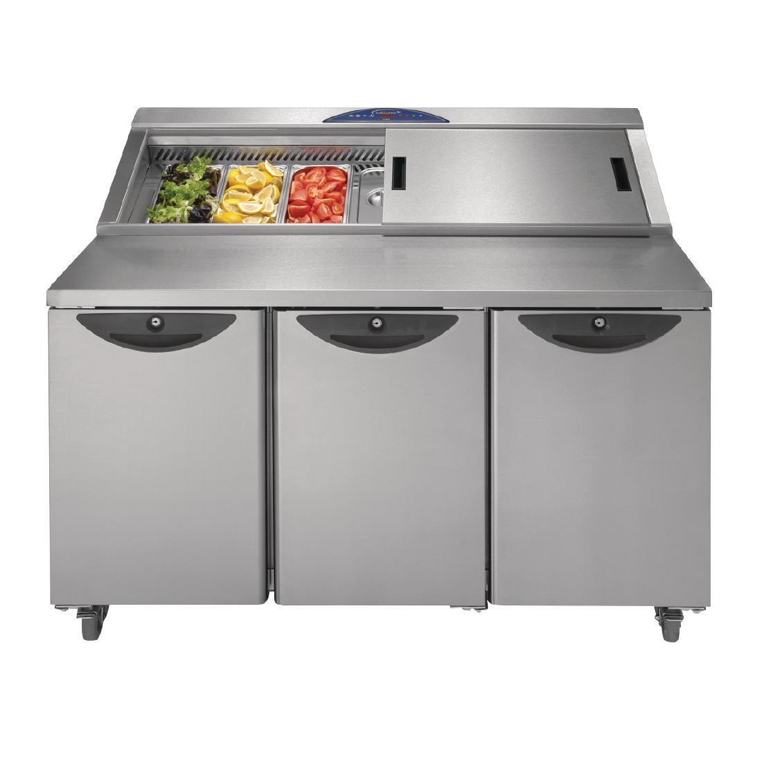 Williams Onyx 3 Door Refrigerated Prep Counter 616Ltr CPC3-SS