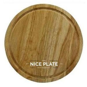 Wooden Round Chopping Boards 25cm - C6589