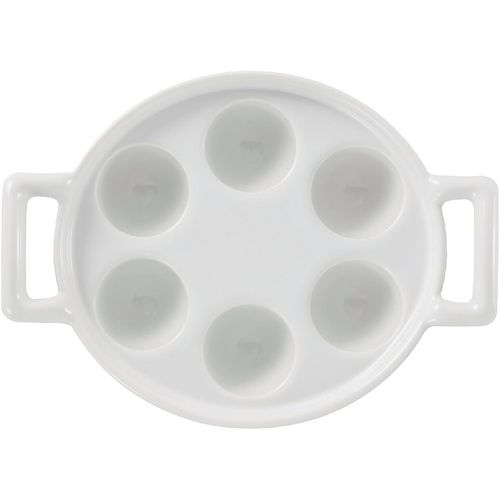 Revol Belle Cuisine Snail Plates White 140mm (Pack of 6)