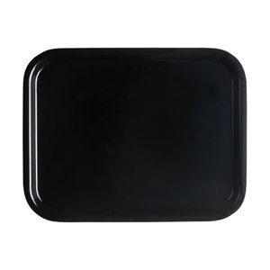 Cambro Capri Tray Smooth Surface Black 280x360mm