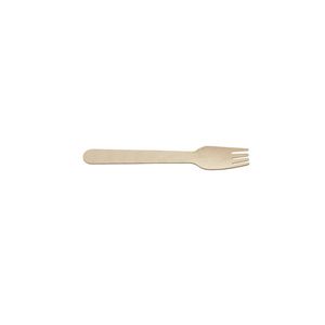 GenWare Birchwood Disposable Forks (100pcs) - DWC-TF - 1