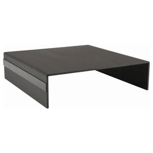 Genware Black Acrylic Buffet Riser 30 x 8cm - RSR-ABK08 - 1