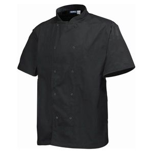 Basic Stud Jacket (Short Sleeve) Black XL Size - NJ20-XL - 1