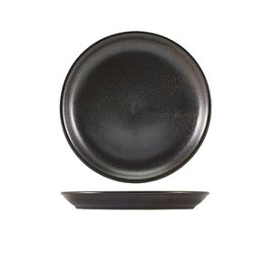 Terra Porcelain Black Coupe Plate 19cm (Pack of 6) - CP-PBK19 - 1