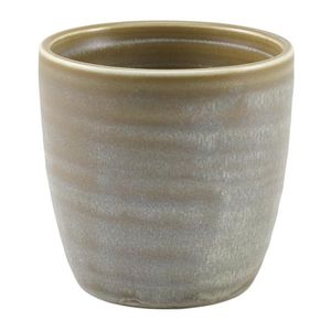 Terra Porcelain Matt Grey Chip Cup 30cl/10.5oz (Pack of 6) - CC-PMG32 - 1