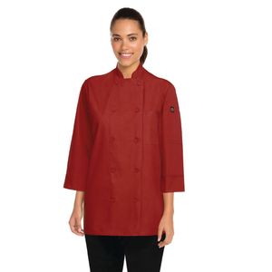 Chef Works Unisex Chefs Jacket Red 3XL - B106-3XL