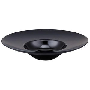 Contra Round Pasta Plate Black 9" - F2509BY-9K