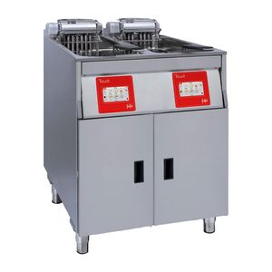 FriFri Touch 622 Electric Free Standing Twin Tank Filtration Fryer TL622H32G0 - CX898