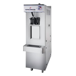 Spaceman Pasteurising Pump-Fed Freestanding Soft Serve Ice Cream Machine S68C - CU203