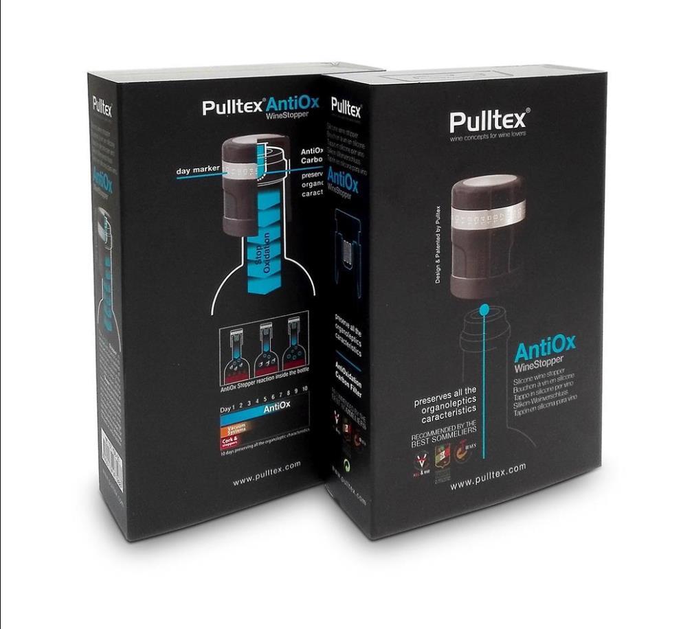 Pulltex Antiox Wine Stopper (6x Pack) - Standard 6 Pack - 12744-01