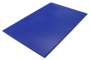Red Cookware Cutting Board Nsf - Blue 18x12x1/2 - 10382-01