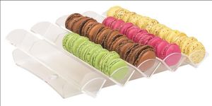 Matfer Pmma Macaroon Display Stand - 7 Inclined - 610561 - 11255-02