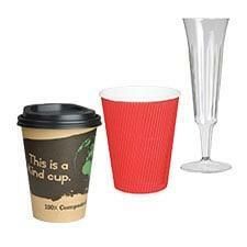 Disposable Cups & Glasses Clearance & Special Offers