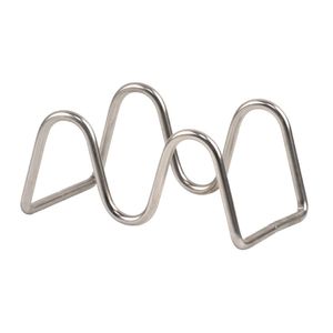 Beaumont Stainless Steel Wire 1-2 Taco Holder - CZ647 - 1