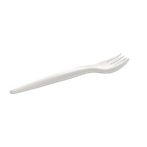 Sabert Recyclable Paper Cutlery Fork (Pack of 1000) - CU494 - 1
