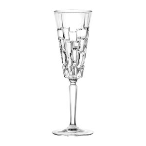 RCR Cristalleria Etna Champagne Flute 190ml (Pack of 12) - VV3793 - 1