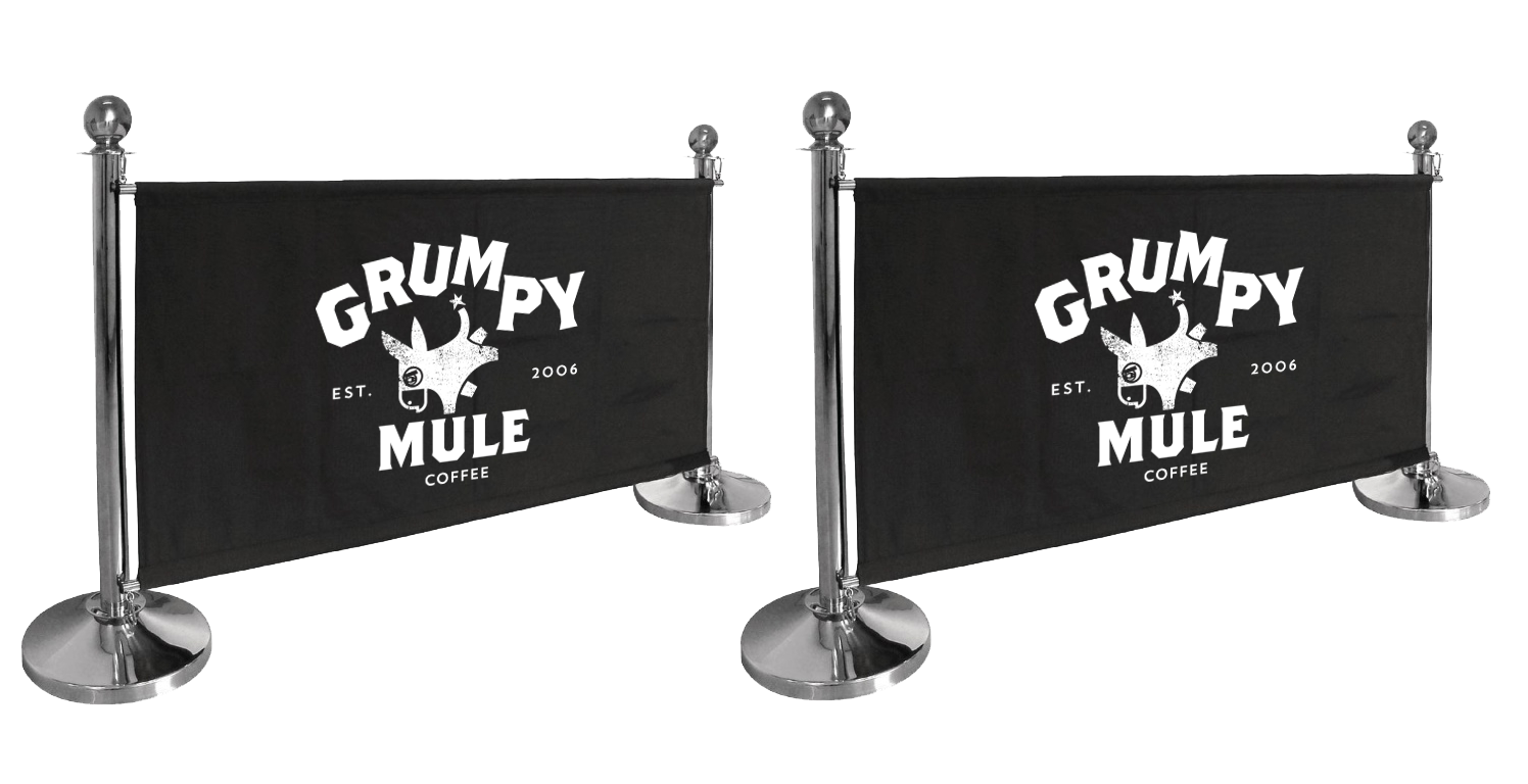 GRUMPYMULE - Grumpy Mule Cafe Barrier System