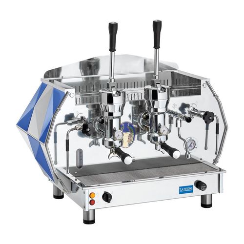 La Pavoni Two Group Professional Lever Coffee Machine 3-Phase Blue DIA2L2418EU - FU563 - 3
